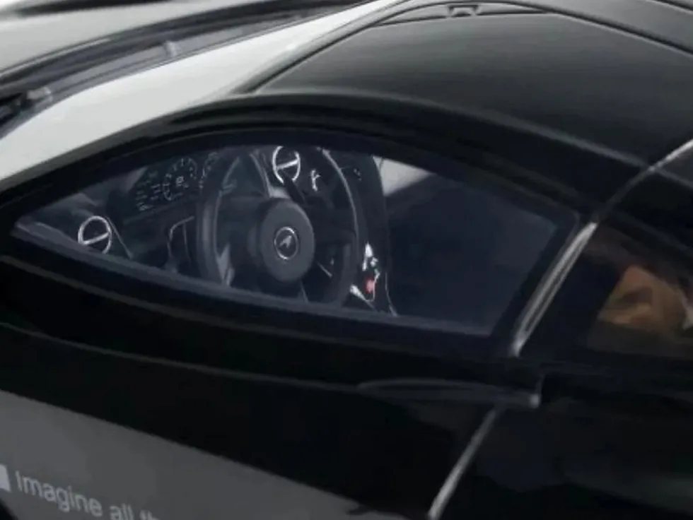 2023 McLaren 720S "LB-Works - Liberty Walk" Black 1/18 Model Car by GT Spirit