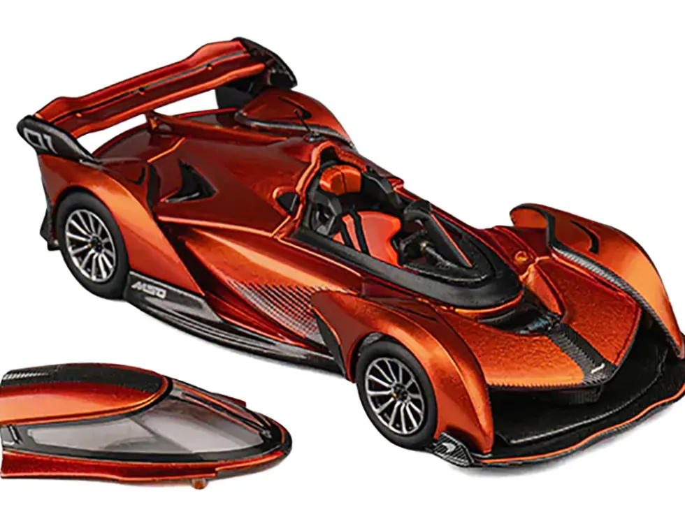 McLaren Solus GT Orange Metallic 1/64 Diecast Model Car by CM Model