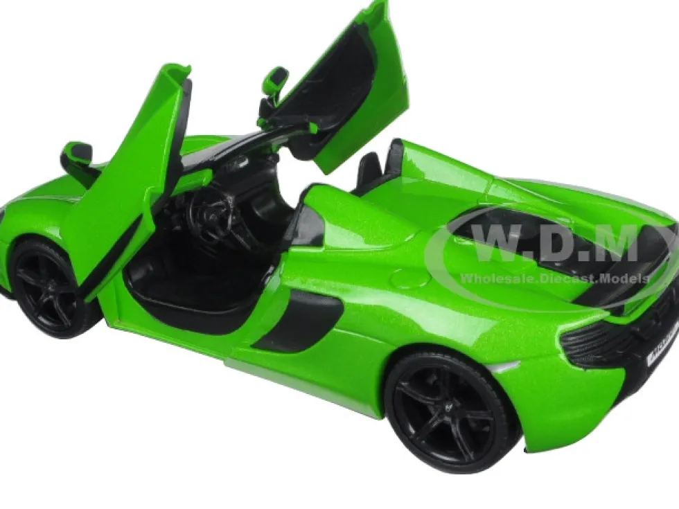 McLaren 650S Spider Green 1/24 Diecast Model Car Motormax 79326