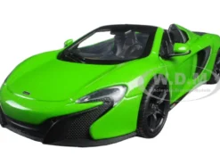 McLaren 650S Spider Green 1/24 Diecast Model Car Motormax 79326