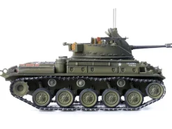 M42 Duster Self-Propelled Anti-Aircraft Gun Delta Dud's US Army Vietnam War II Field Force 5th Battalion 2nd Field Artillery Regimen 1/72 Diecast Model Panzerkampf 12211PH