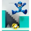 Mega Man 4.5" Moveable Figure (Deluxe Version) with Accessories and Alternate Head and Hands "Mega Man" (1987) Video Game Model by Jada