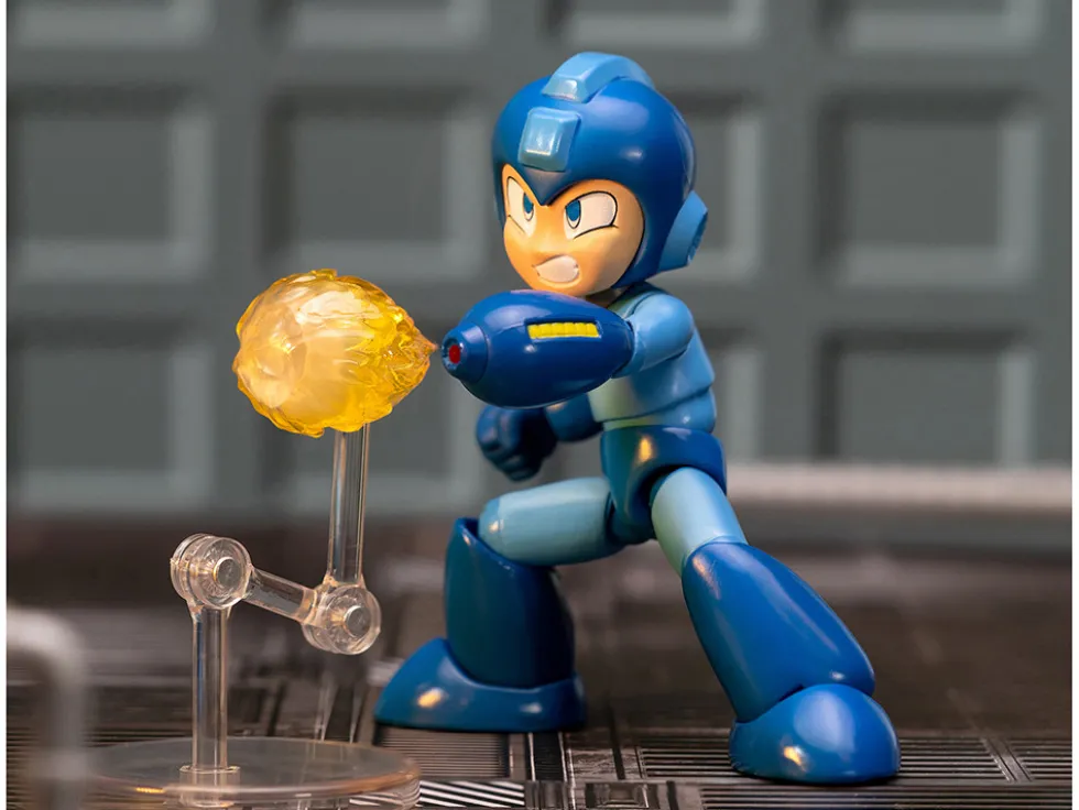 Mega Man 4 5 Moveable Figure with Accessories and Alternate Head and Hands Mega Man 1987 Video Game model Jada 34221