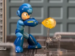 Mega Man 4 5 Moveable Figure with Accessories and Alternate Head and Hands Mega Man 1987 Video Game model Jada 34221