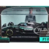 Mercedes-AMG F1 W16 E Performance #63 George Russell Formula One F1 "World Championship" (2025) with Display Case 1/43 Diecast Model Car by Bburago
