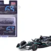 Mercedes-AMG F1 W14 E Performance #63 George Russell 3rd Place Formula One F1 "Spanish GP" (2023) "Global64" Series 1/64 Diecast Model Car by Tarmac Works