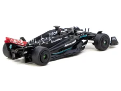 Mercedes-AMG F1 W14 E Performance #47 Mick Schumacher Formula One F1 "Spanish GP Tyre Testing" (2023) with Pit Board "Global64" Series 1/64 Diecast Model Car by Tarmac Works