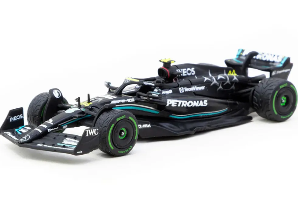 Mercedes-AMG F1 W14 E Performance #44 Lewis Hamilton Formula One F1 "Monaco GP" (2023) "Global64" Series 1/64 Diecast Model Car by Tarmac Works