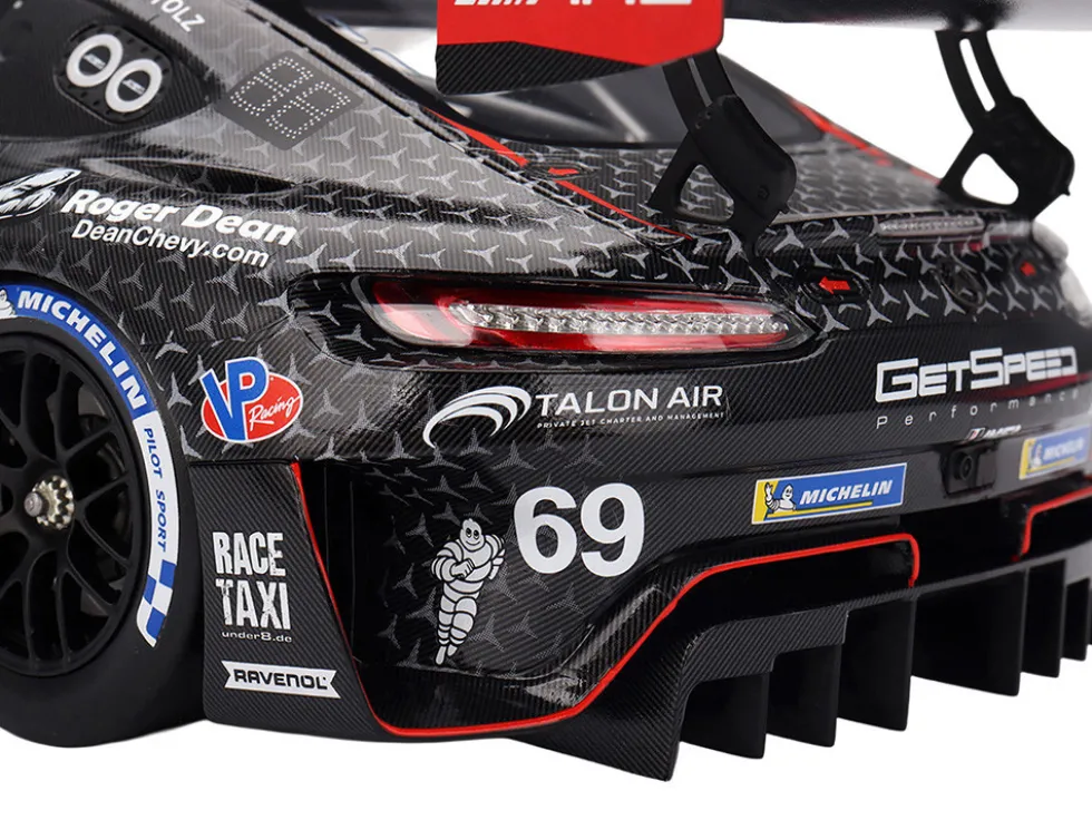 Mercedes-AMG GT3 EVO #69 Anthony Bartone - Maxime Martin - Fabian Schiller - Luca Stolz "GetSpeed" IMSA "24 Hours of Daytona" (2025) 1/18 Model Car by Top Speed