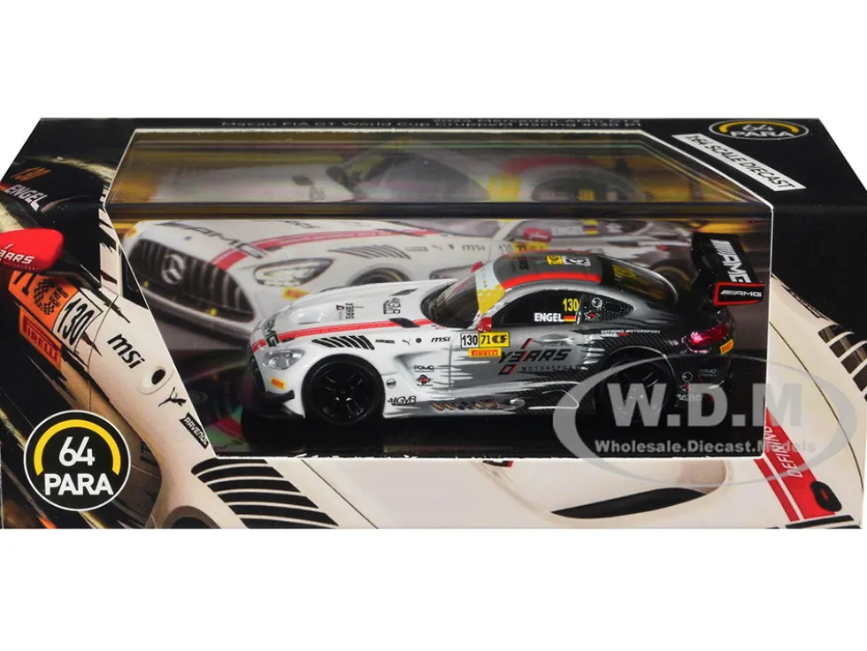 Mercedes-AMG GT3 #130 Maro Engel "GruppeM Racing" Winner "Macau GT Cup - FIA GT World Cup" (2024) 1/64 Diecast Model Car by Paragon Models