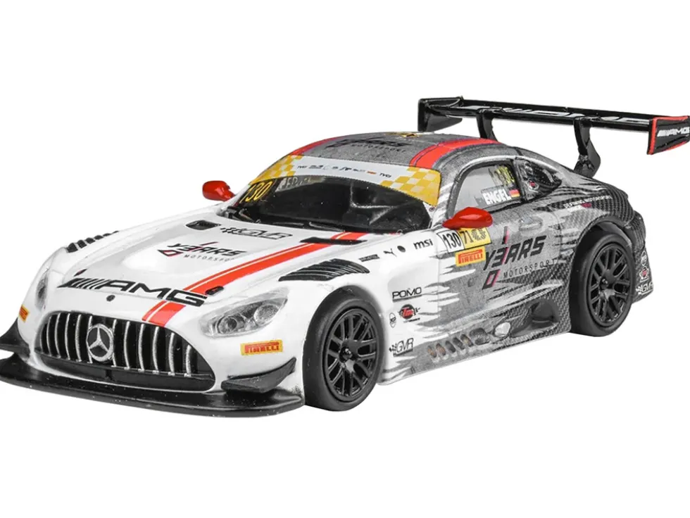 Mercedes-AMG GT3 #130 Maro Engel "GruppeM Racing" Winner "Macau GT Cup - FIA GT World Cup" (2024) 1/64 Diecast Model Car by Paragon Models