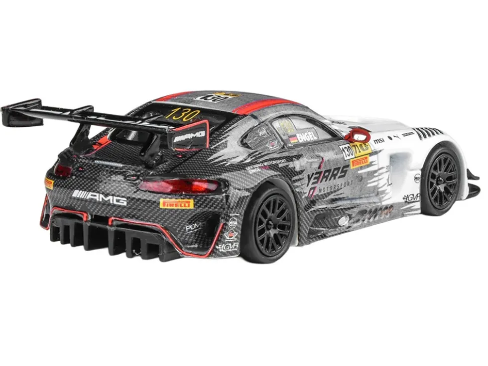 Mercedes-AMG GT3 #130 Maro Engel "GruppeM Racing" Winner "Macau GT Cup - FIA GT World Cup" (2024) 1/64 Diecast Model Car by Paragon Models