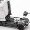 Mercedes-Benz Actros Auto Transporter White 1/64 Diecast Model by GCD