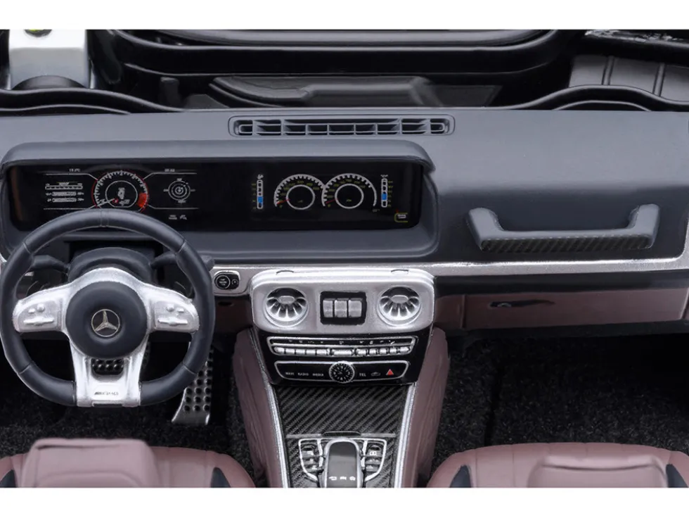2019 Mercedes-Benz AMG G63 Brilliant Blue Metallic 1/18 Model Car by Autoart