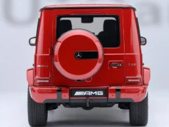 2019 Mercedes-Benz AMG G63 Cardinal Red Metallic 1/18 Model Car by Autoart