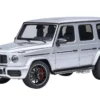 2019 Mercedes-Benz AMG G63 Iridium Silver Metallic 1/18 Model Car by Autoart