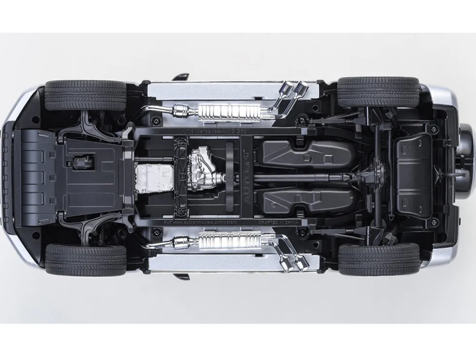 2019 Mercedes-Benz AMG G63 Iridium Silver Metallic 1/18 Model Car by Autoart