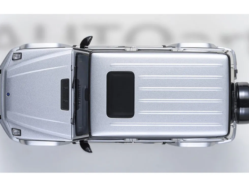 2019 Mercedes-Benz AMG G63 Iridium Silver Metallic 1/18 Model Car by Autoart