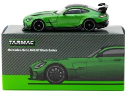 Mercedes-Benz AMG GT Black Series Green Metallic with Black Top and Hood Stripes