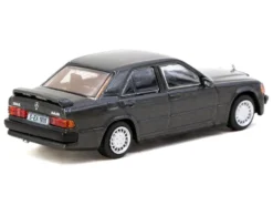 Mercedes-Benz 190 E 2.3-16 Blue-Black Metallic "Global64" Series 1/64 Diecast Model by Tarmac Works