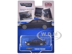 Mercedes-Benz 190 E 2.5-16 EVO 1 "Toyo Tires" Dark Green "Global64" Series 1/64 Diecast Model by Tarmac Works