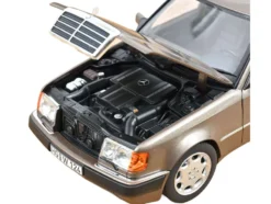 1990 Mercedes-Benz 500 E Impala Brown Metallic 1/18 Diecast Model Car by Norev