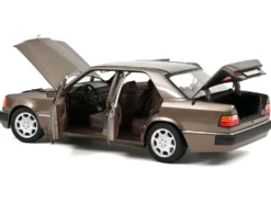 1990 Mercedes-Benz 500 E Impala Brown Metallic 1/18 Diecast Model Car by Norev