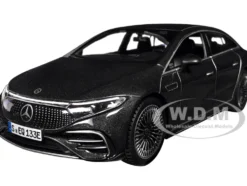Mercedes Benz EQS Gray Metallic Special Edition Series 1/27 Diecast Model Car Maisto 32902GRY