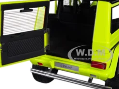 Mercedes Benz G500 4X4 2 Electric Beam Yellow 1/18 Model Car Autoart 76319
