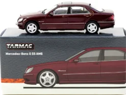 Mercedes-Benz S 55 AMG Bordeaux Red Metallic
