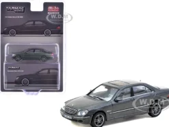 Mercedes-Benz S 65 AMG Tectite Gray Metallic "Global64" Series 1/64 Diecast Model by Tarmac Works