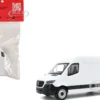 2018 Mercedes-Benz Sprinter Van White 1/87 (HO) Plastic Model Car by Promotex