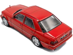 1994 Mercedes-Benz (W124) E60 AMG Signal Red 1/43 Diecast Model Car by Solido