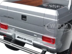 Mercedes G63 AMG 6X6 Silver 1/18 Model Car Autoart 76301