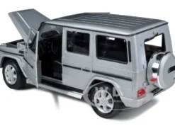 Mercedes G Class Silver 1/24 Diecast Car Model Welly 24012