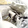 1936 Mercedes 500K Special Roadster White 1/18 Diecast Model Car Maisto 36055