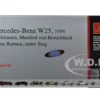 Mercedes W25 #20 1934 Eifelrennen #20 M.V.Brauchitsch Limited to 2000pc 1/18 Diecast Model Car CMC 103