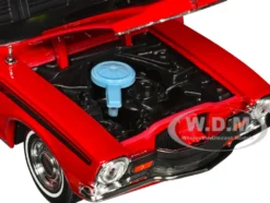 1971 Mercury Comet GT Red with Black Stripes Forgotten Classics Series 1/24 Diecast Model Car Motormax 79047R