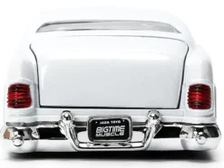 1951 Mercury Coupe White with Gold Flames