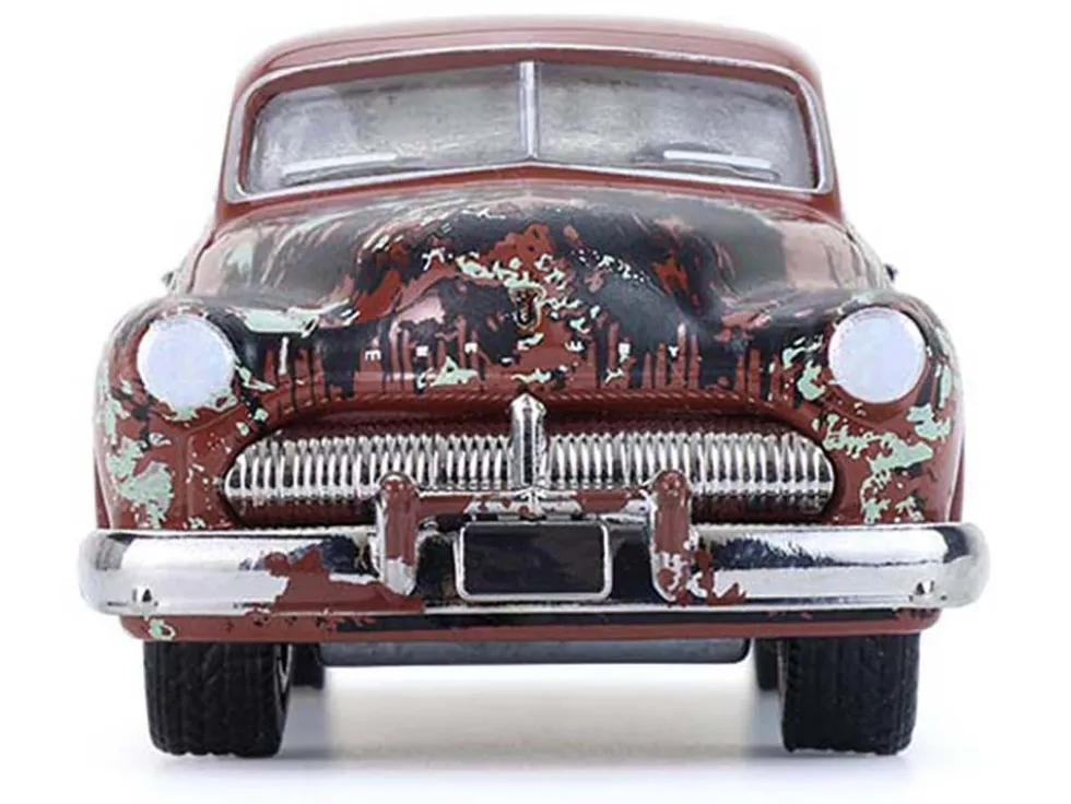 1949 Mercury Eight "Barn Find" Brown (Rusted) "Down on the Farm" Series 11 1/64 Diecast Model by Greenlight