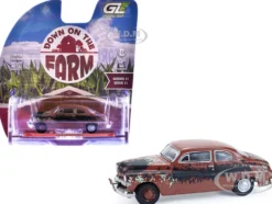 1949 Mercury Eight "Barn Find" Brown (Rusted) "Down on the Farm" Series 11 1/64 Diecast Model by Greenlight