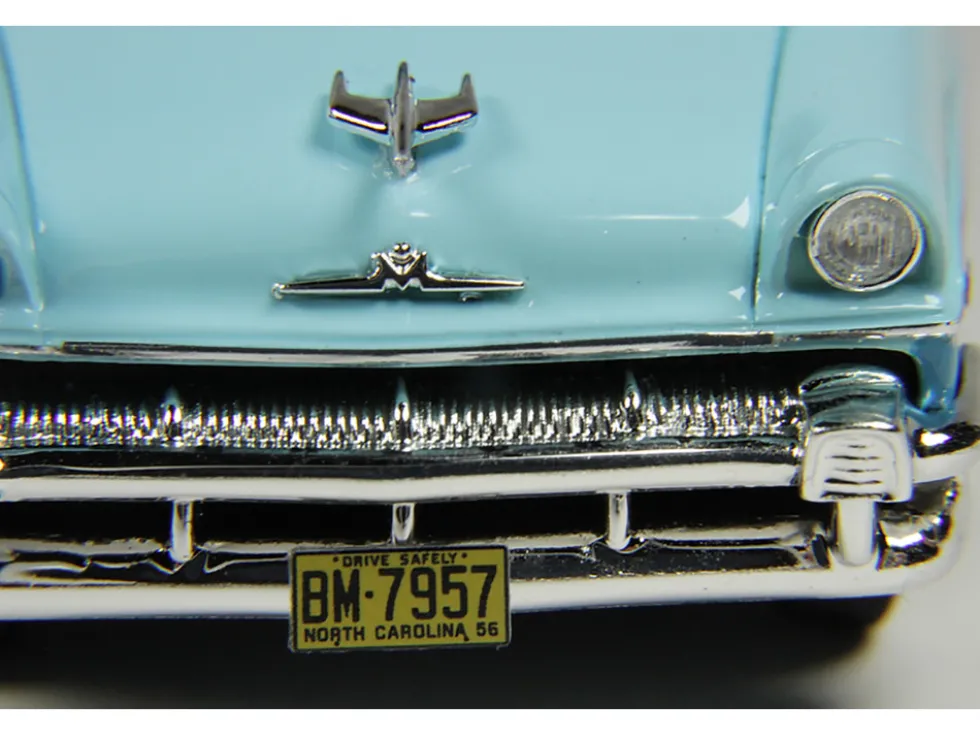 1956 Mercury Montclair Phaeton Lauderdale Blue and Niagara Blue with Blue Interior Limited Edition to 200 pieces Worldwide 1/43 Model Car by Goldvarg Collection