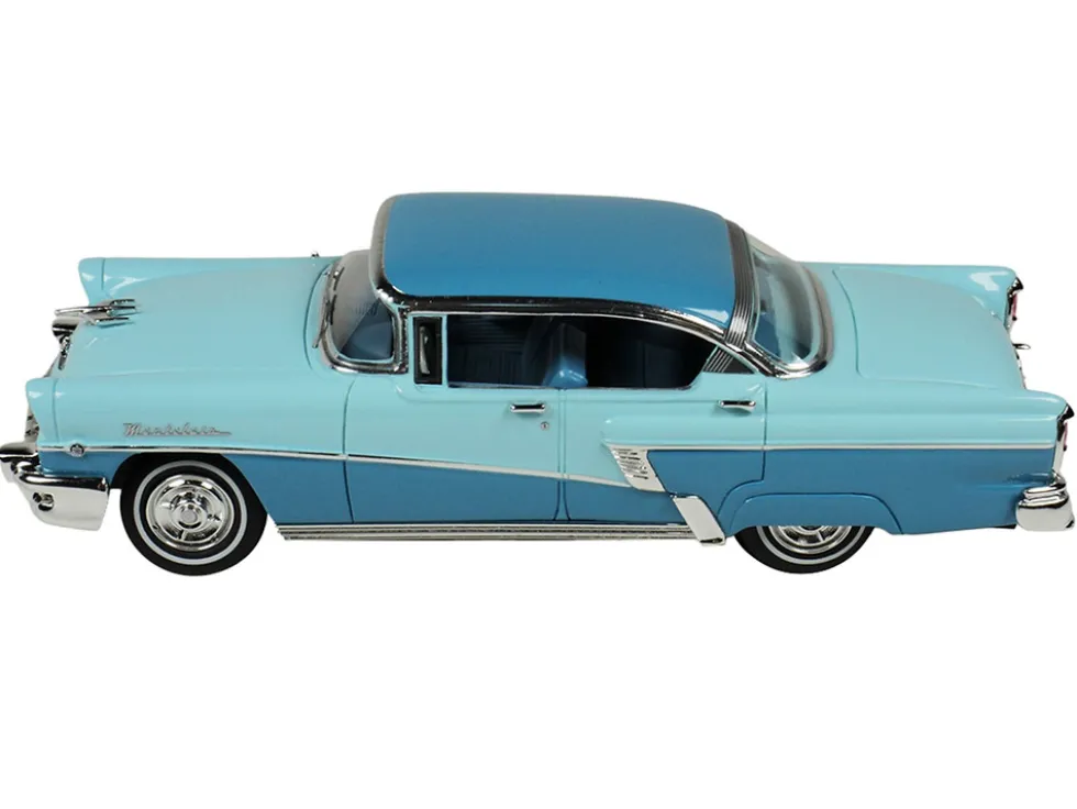 1956 Mercury Montclair Phaeton Lauderdale Blue and Niagara Blue with Blue Interior Limited Edition to 200 pieces Worldwide 1/43 Model Car by Goldvarg Collection