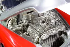 1951 Mercury Silver Red #626 Holley Bomber Bros Special Bigtime Muscle 1/24 Diecast Model Car Jada 31454
