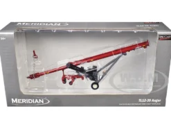 Meridian TL12-39 Auger Red and Gray 1/64 Diecast Model by SpecCast