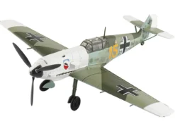 Messerschmitt Bf 109E-3 Fighter Aircraft "Yellow 15, Karl Wolff, III/JG 52, France" (1940) German Luftwaffe "Air Power Series" 1/48 Diecast Model by Hobby Master