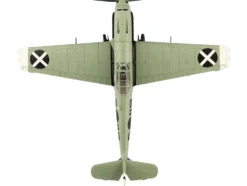 Messerschmitt BF 109E 3 Fighter Aircraft Hauptmann Siebelt Reents Spanish Civil War 1939 Air Power Series 1/48 Diecast Model Hobby Master HA8718