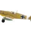 Messerschmitt Bf 109F-4 Fighter Aircraft "Marseille, Yellow 14, 3./JG27, Egypt" (1942) German Luftwaffe "Air Power Series" 1/48 Diecast Model by Hobby Master