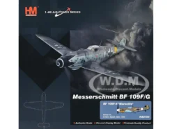 Messerschmitt Bf 109F-4 Fighter Aircraft "Marseille, Yellow 14, 3./JG27, Egypt" (1942) German Luftwaffe "Air Power Series" 1/48 Diecast Model by Hobby Master