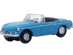MG MGB Roadster RHD (Right Hand Drive) Iris Blue 1/148 (N) Scale Diecast Model Car by Oxford Diecast